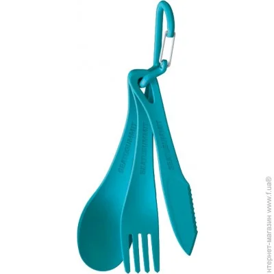    Sea to Summit Delta Cutlery Set  , ,  (Pacific Blue) (STS ADCUTSETPB)