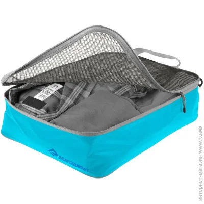  Sea to Summit Ultra-Sil Garment Mesh Bag  (Blue Atoll, M) (STS ATC022031-050206)