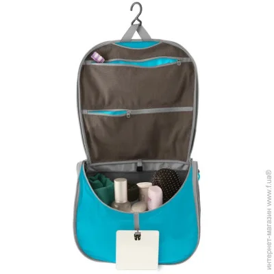 Sea to Summit  Ultra-Sil Hanging Toiletry Bag L Blue Atoll (1033-STS ATC023011-060206)