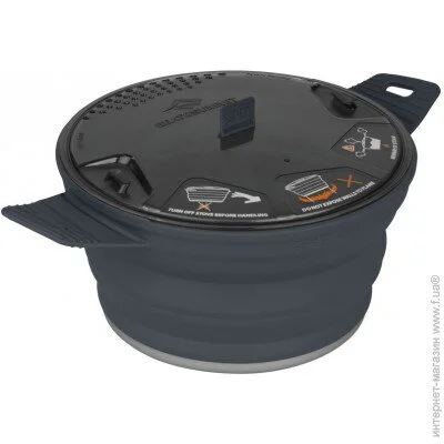    Sea to Summit X-Pot     (Charcoal, 2.8 L) (STS AXPOT2.8CH)