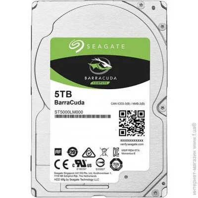  Seagate BarraCuda 2,5" (ST5000LM000)