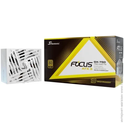 Seasonic   ATX 750W FOCUSGX-750-ATX31-WHT (2772586945)