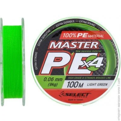  Select Tackles Master PE 100, 0.06, 9,  (1870.17.00)