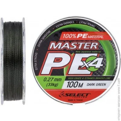  Select Tackles Master PE 100, 0.27, 33, - (1870.15.96)