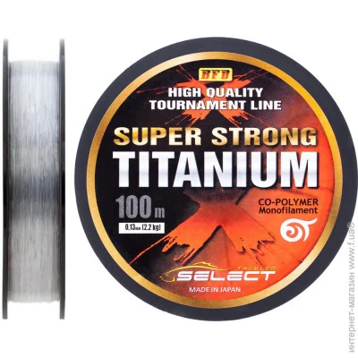 Select Tackles  Titanium 100m 0.13mm 2.2kg (1013-1862.02.03)