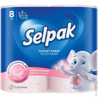   Selpak Perfumed Powder Scented  8  (8690530044517)