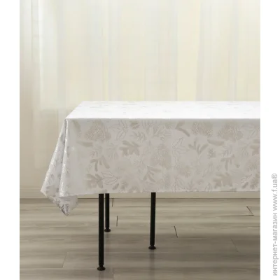 Sensio Скатертина Valledolmo 140x180 см срібний Sensio Скатертина Valledolmo 140x180 см срібний