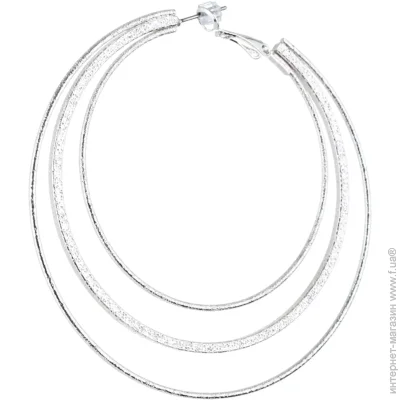 Sensio Серьги Windra пара металл серебряный Sensio Серьги Windra пара металл серебряный