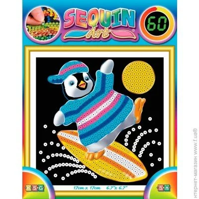 Sequin Art 60. Penguin (SA1328)