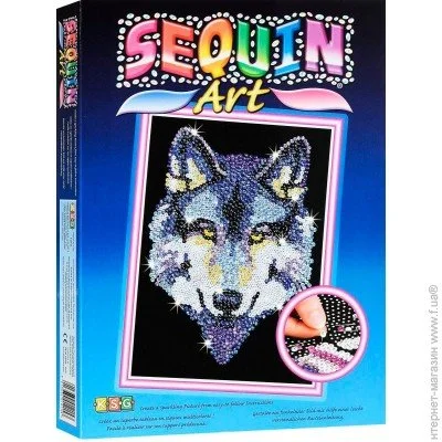 Sequin Art Blue. Wolf (SA1215)