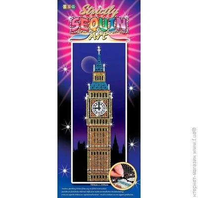 Sequin Art Strictly. Big Ben (SA1406)
