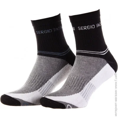 Sergio Tacchini  2-pack 36-40 black/gray/white 13150661-3
