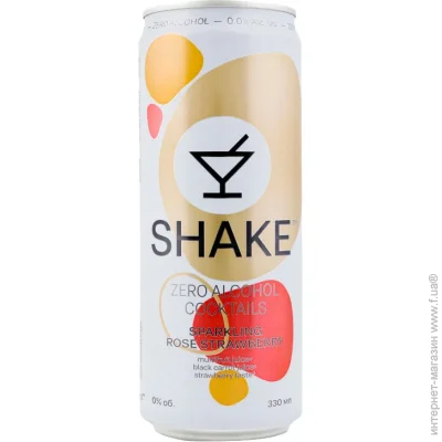   Shake Sparkling Strawberry Zero  / 0.33  (4820252120167)