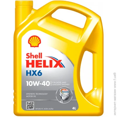   Shell Helix HX6 10W-40 4  (-001594)