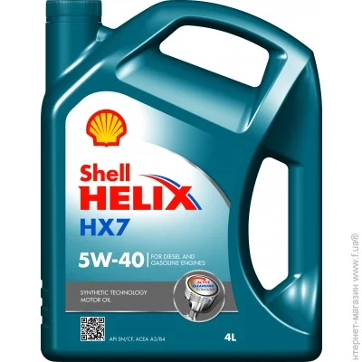   Shell Helix HX7 5W-40 4