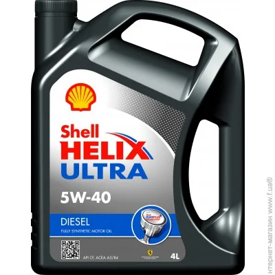   Shell Helix Ultra Diesel 5W-40 4