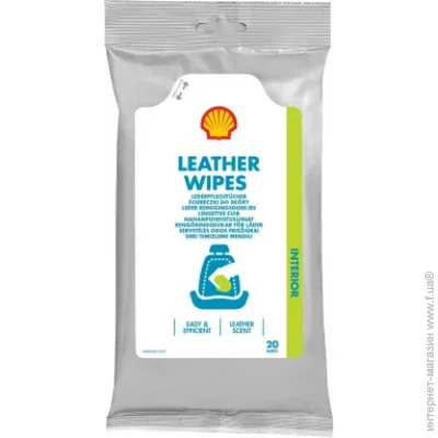   Shell   Shell Leather Wipes (73234)