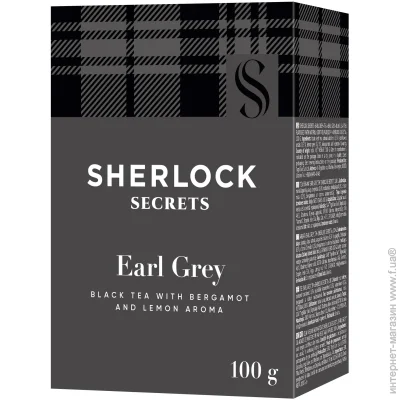  Sherlock Secrets Earl Grey 100