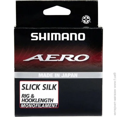  Shimano  Aero Slick Silk Rig/Hooklength 100m 0.123mm 1.48kg (AERSSRH100123)