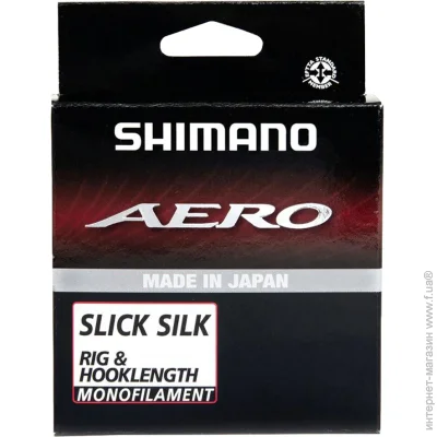 Shimano  Aero Slick Silk Rig/Hooklength 100m 0.133mm 1.69kg (2266.58.51)