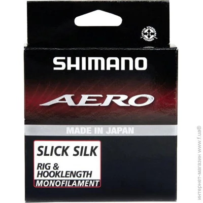Shimano  Aero Slick Silk Rig/Hooklength 100m 0.240mm 5.28kg (2266.58.56)