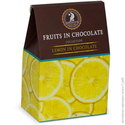 Конфеты Shoud`E "Лимон в шокладе", 0,170кг (4820078235984) Конфеты Shoud`E "Лимон в шокладе", 0,170кг (4820078235984)
