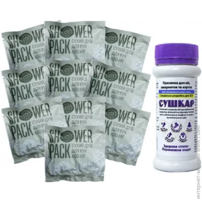 Shower Pack  㳺 10  /   (SHW-PCK-10HANDFOOT)