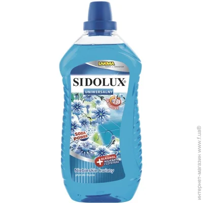 Универсальное моющее средство Sidolux Голубые цветы 1 л Универсальное моющее средство Sidolux Голубые цветы 1 л