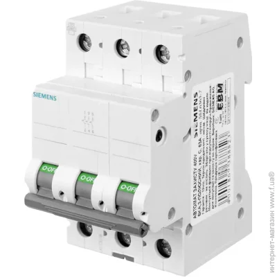 Siemens   3p C 32A 6 400V 5SL6332-7