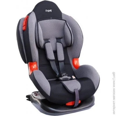  Siger  Isofix 1/2 Grey (KRES0119)  1/2 (9-25 )