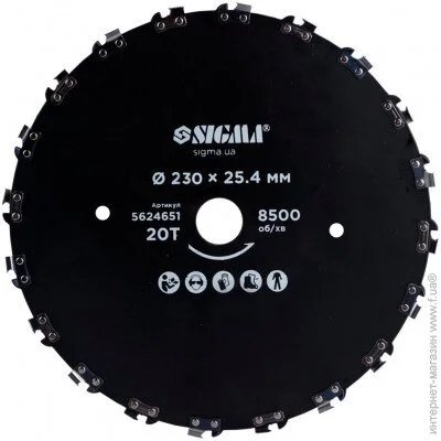  Sigma   230x25.4 20  (5624651)