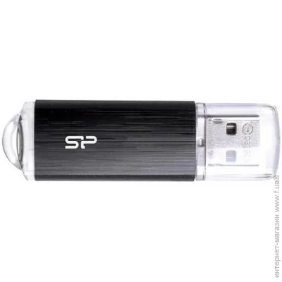  USB 2.0 Silicon-Power 32 GB Ultima U02 Black SP032GBUF2U02V1K