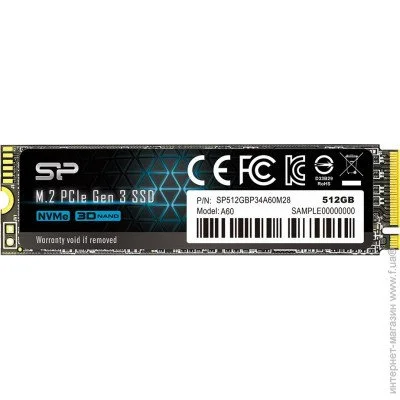 SSD Silicon-Power P34A60 512GB (SP512GBP34A60M28)