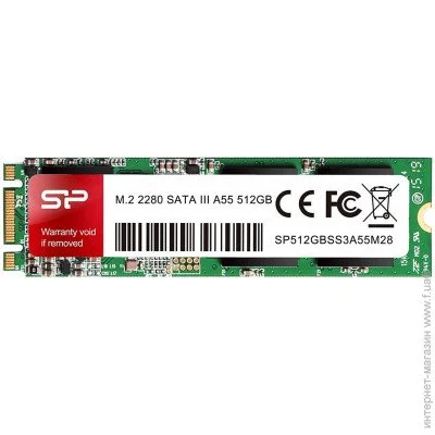 SSD Silicon-Power M.2 512GB (SP512GBSS3A55M28) A55