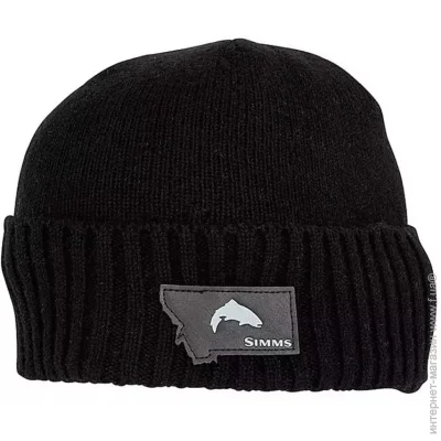Simms  Big Sky Wool Beanie Black (1102-13542-003-00)