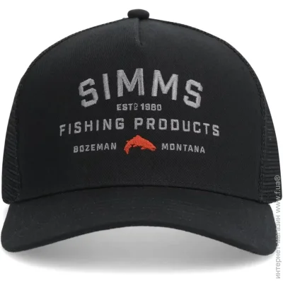 Simms  Double Haul Trucker Black (1102-14035-001-00)