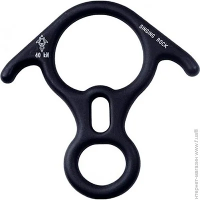  Singing Rock Rescue big figure 8 black matt  (SR K6170.BB)