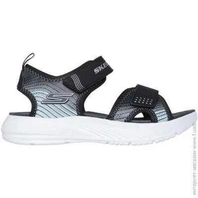 Skechers  MICROSPEC-SPLASH 407034L BKSL .33,5 