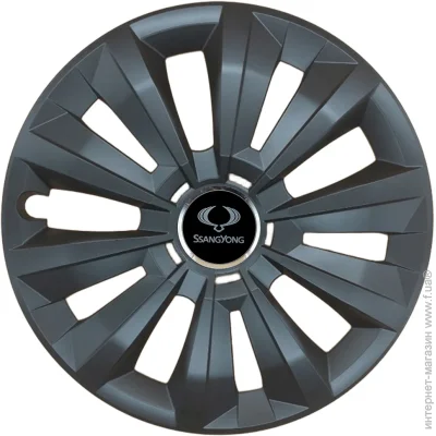 Sks Auto  SJS 346 Black R15 SsangYong ( 4 .) (346-bl-ssangyong)