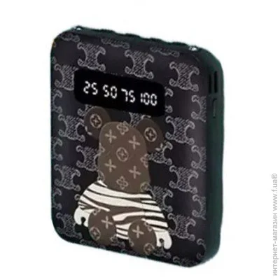  Smart  Power Bank 5000mAh      4  1 Bearbrick Black (16133)