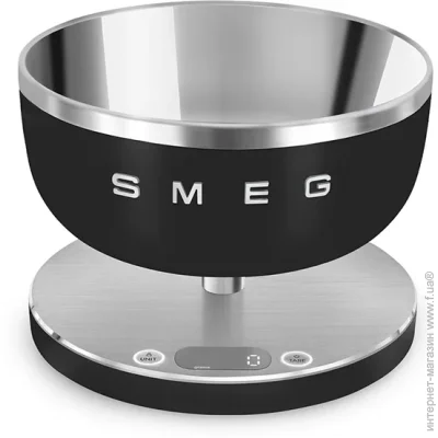 Весы кухонные электронные Smeg KSC01BLMWW Весы кухонные электронные Smeg KSC01BLMWW