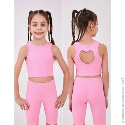 Топ для девочки SMIL 110805 Розовый р. 128 (110805-rozovyj-55239) Топ для девочки SMIL 110805 Розовый р. 128 (110805-rozovyj-55239)