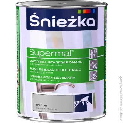 Sniezka  - Supermal RAL 7001   0,8