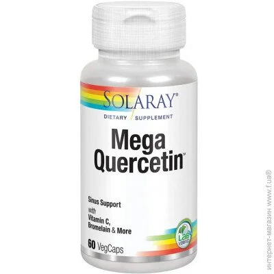   Solaray   Mega Quercetin 60  (4384302932)
