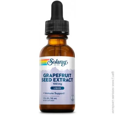     Solaray Grapefruit Seed Extract 100 mg, 30 