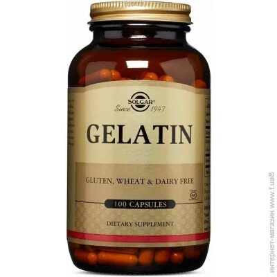  Solgar Gelatin 100 Caps (000015706)