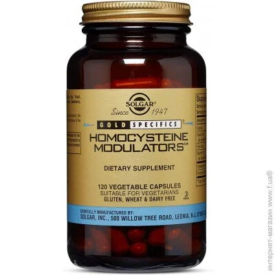   Solgar   Gold Specifics Homocysteine Modulators 120  (4384302855)