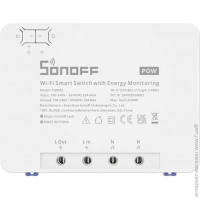 Sonoff  1- Wi-Fi  (POWR3)
