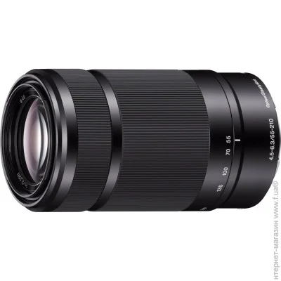 Sony 55-210mm f/4.5-6.3 Black (SEL55210B.AE)