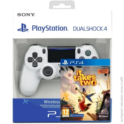 Sony Гра It Takes Two (російські субтитри) (PS4) + Sony DualShock 4 Version 2 (white) (17971) Sony Гра It Takes Two (російські субтитри) (PS4) + Sony DualShock 4 Version 2 (white) (17971)